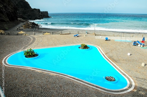 Blue Swimming Pool , beautiful background digital image photo