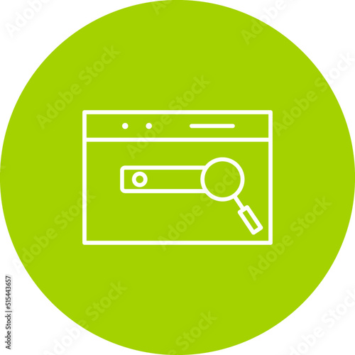 Unique SEO Vector Icon