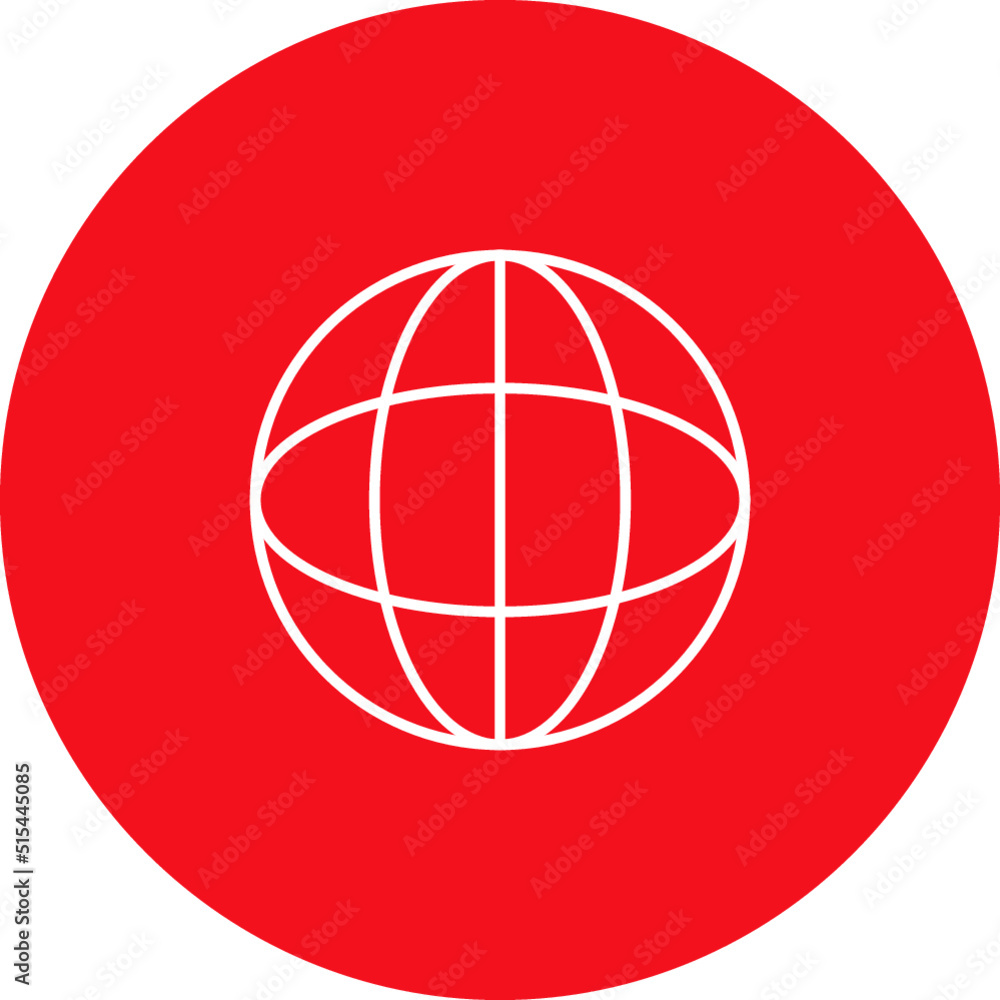 Unique Globe Vector Icon Unique Globe Vector Icon