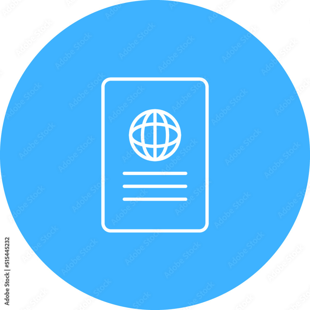 Unique Global Report Vector Icon Unique Global Report Vector Icon