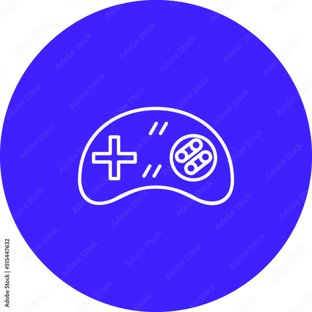 Unique Gaming Control Vector Icon Unique Gaming Control Vector Icon
