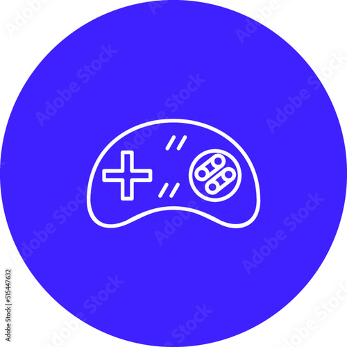 Unique Gaming Control Vector Icon