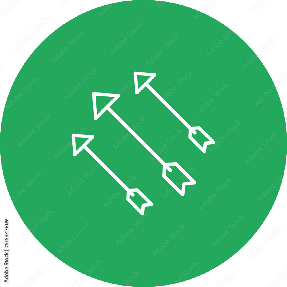 Unique Arrows Vector Icon Unique Arrows Vector Icon