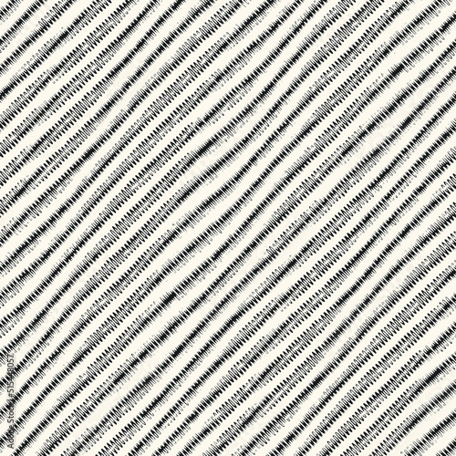 Monochrome Moiré Effect Textured Diagonal Striped Pattern