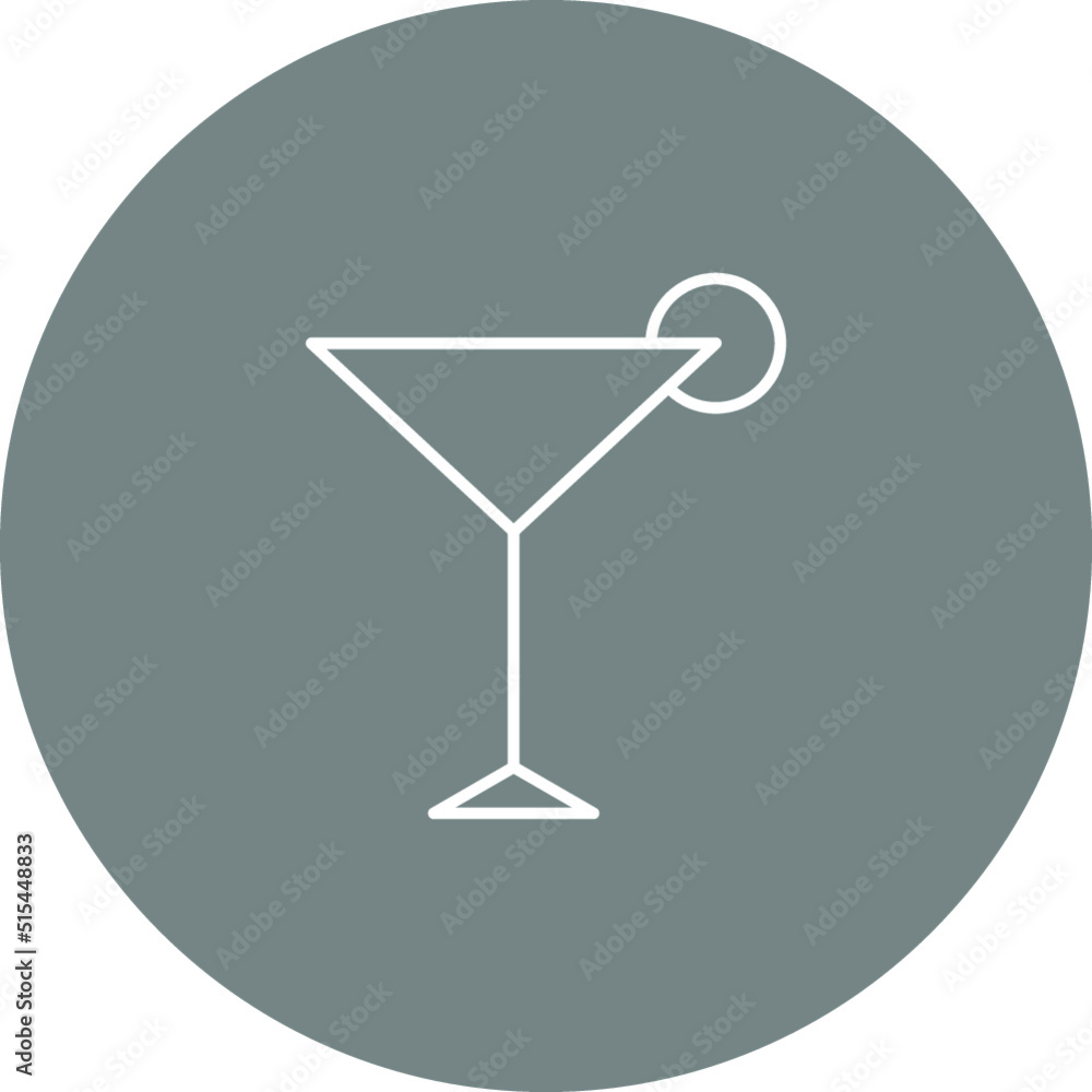 Unique Cosmopolitan Vector Icon Unique Cosmopolitan Vector Icon