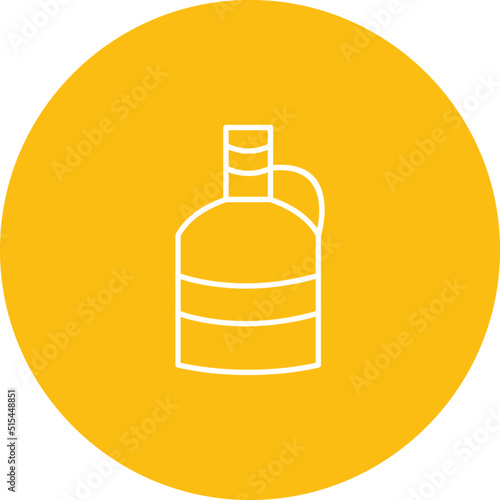 Unique Moon Shine Vector Icon