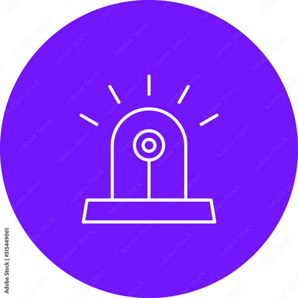 Unique Siren Vector Icon Unique Siren Vector Icon