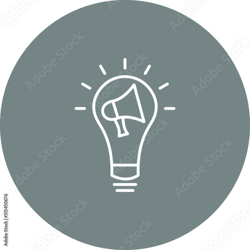 Marketing Idea Vector Icon