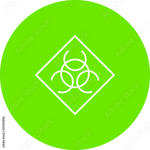Biological Hazard Vector Icon