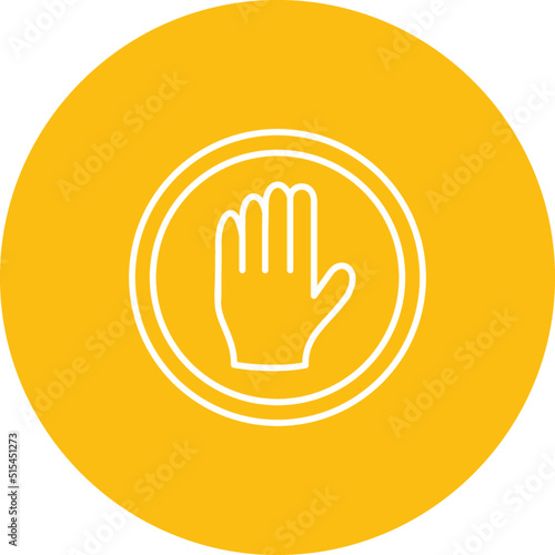 Halt Vector Icon