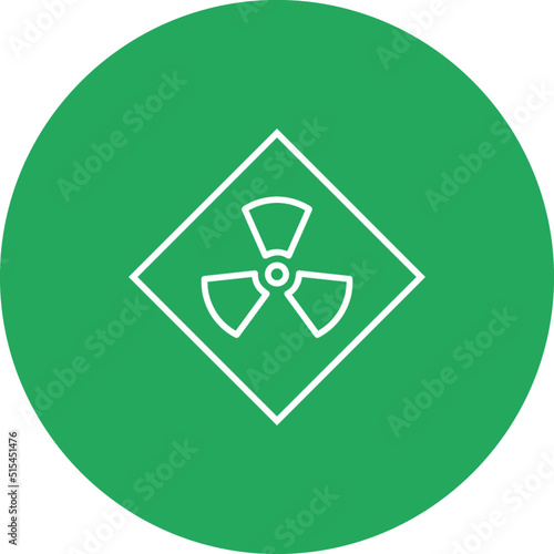 Radiation Vector Icon