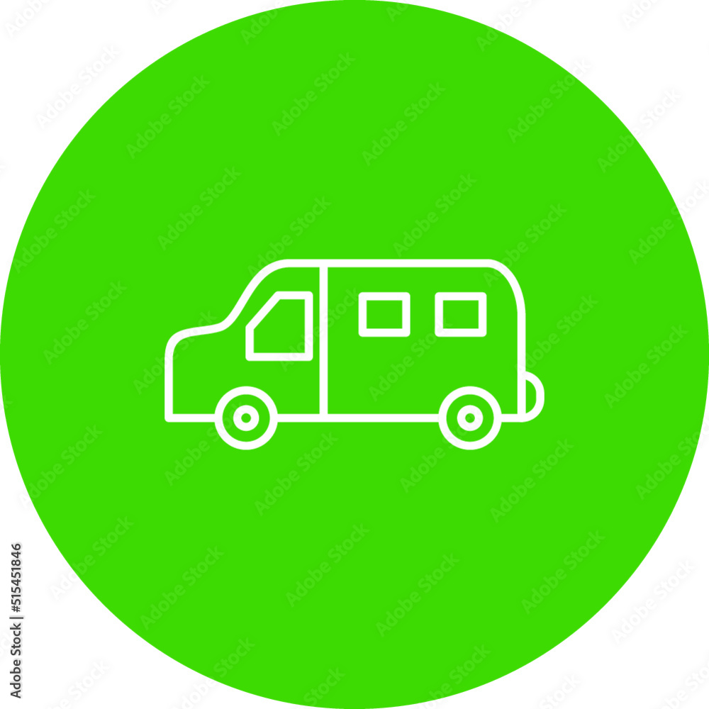 Van Vector Icon Van Vector Icon