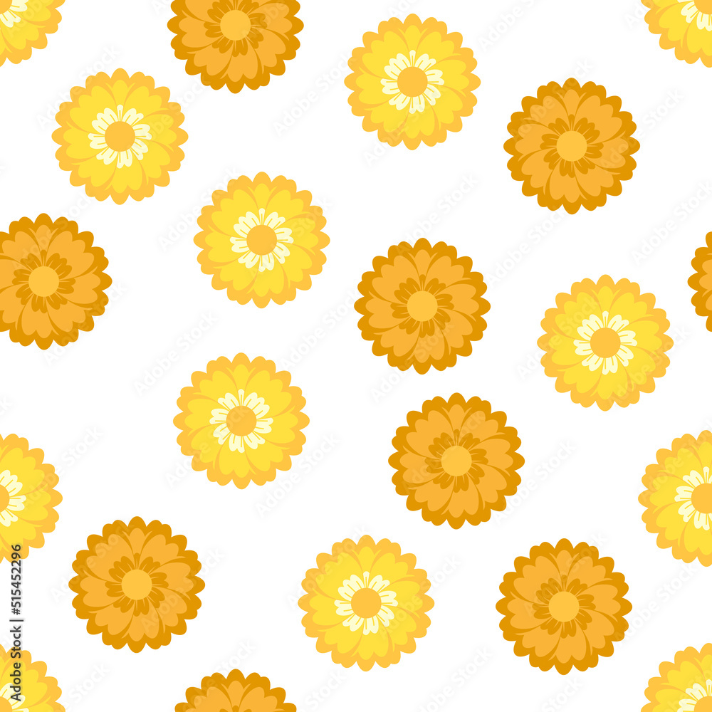 simple vector illustration abstract flowers pattern simple vector illustration abstract flowers pattern