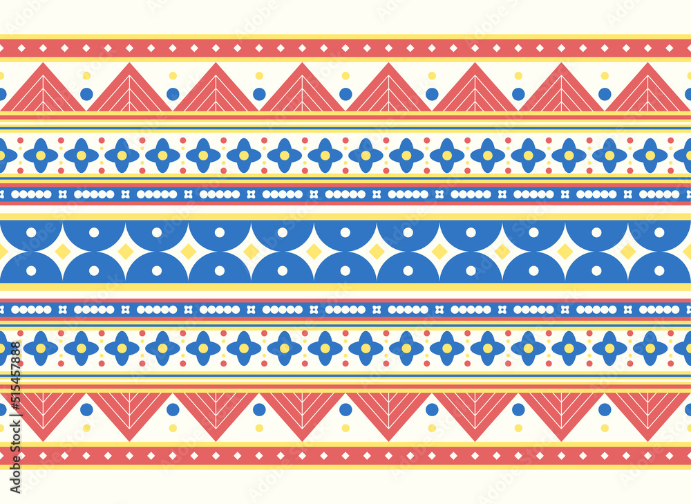 Geometric ethnic oriental pattern background. Design for texture, wrapping, clothing, batik, fabric, wallpaper and background. Pattern embroidery design. Geometric ethnic oriental pattern background. Design for texture, wrapping, clothing, batik, fabric, wallpaper and background. Pattern embroidery design.