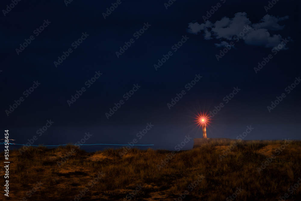 Obraz premium lightning in the night