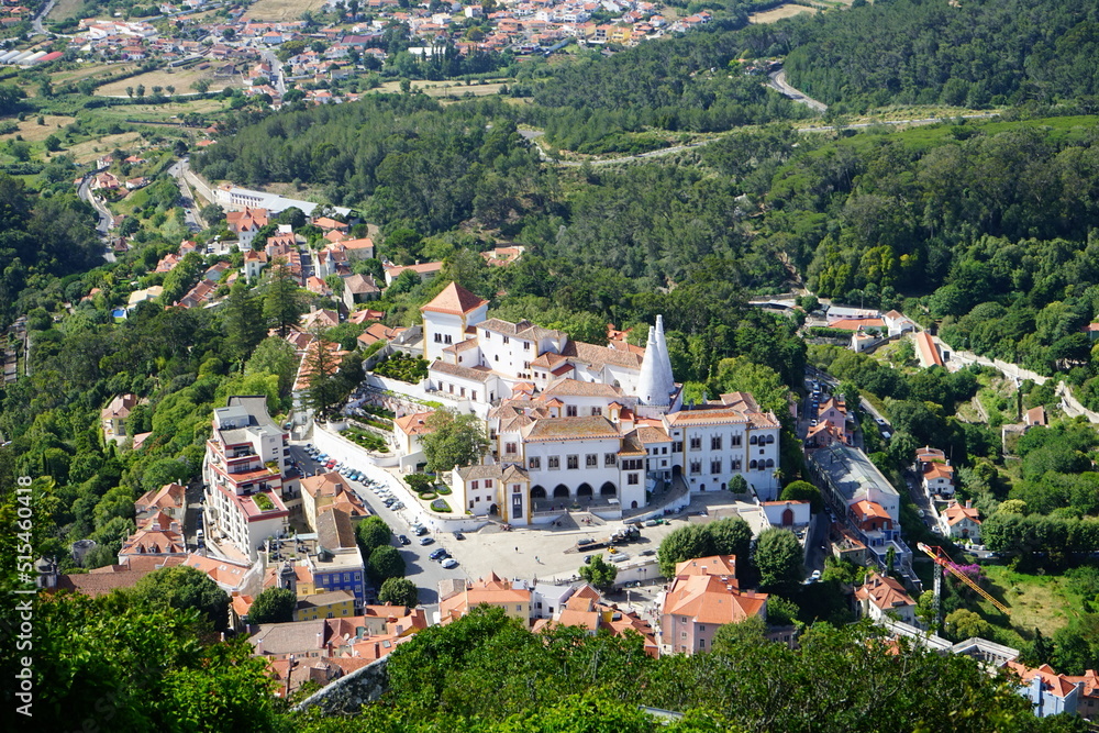 Sintra from above. Portugal