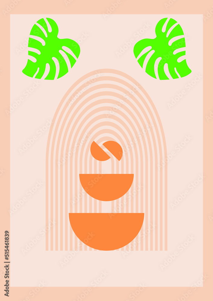 Boho wall decor. Vector illustration in flat style
Boho wall decor. Vector illustration in flat style