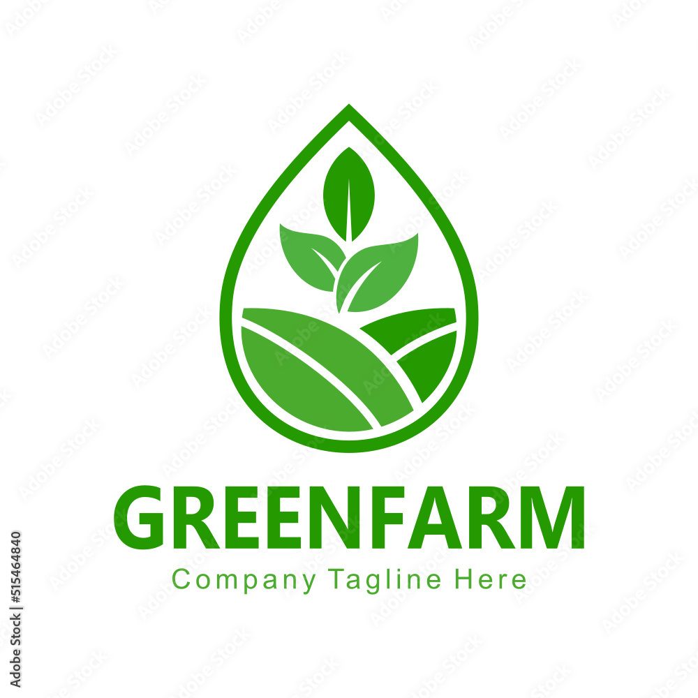 green farm logo green farm logo