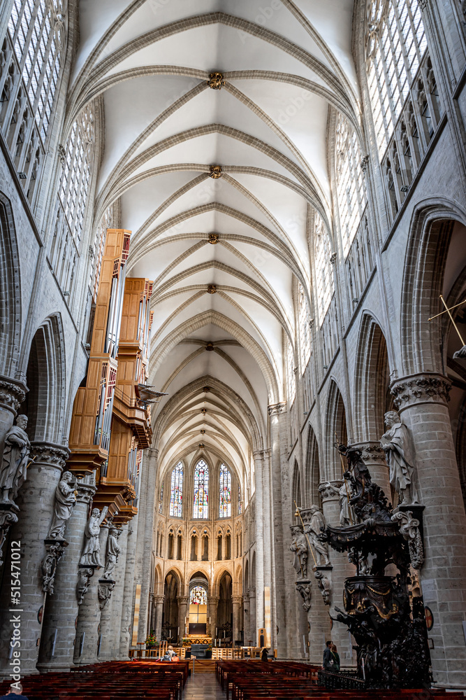 Cathédrale des Saints Michel et Gudule à Bruxelle