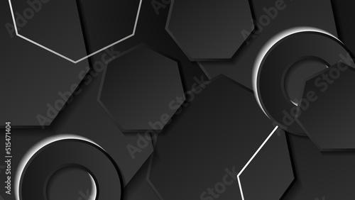 Abstract black background