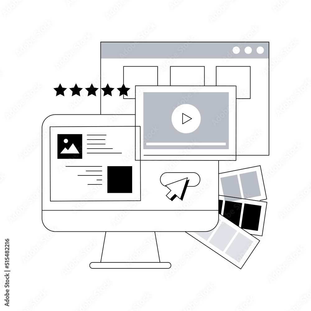 Portfolio abstract concept vector illustration. Project portfolio, service catalog, product presentation, get to know our work, web element, professional website, menu bar abstract metaphor. Portfolio abstract concept vector illustration. Project portfolio, service catalog, product presentation, get to know our work, web element, professional website, menu bar abstract metaphor.