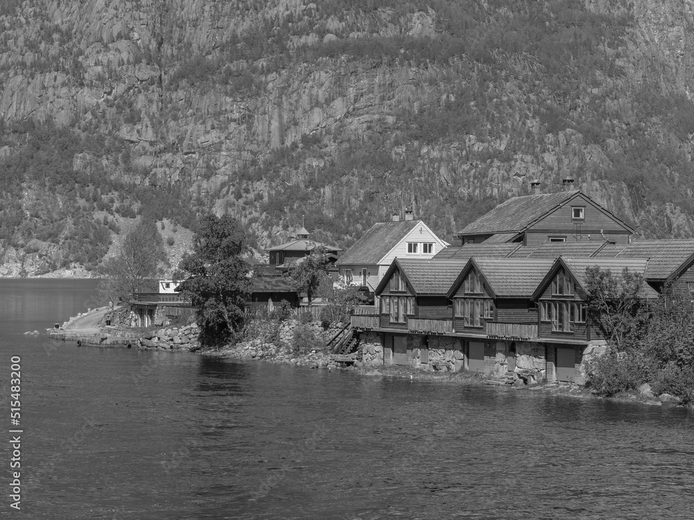 Obraz premium Eidfjörd in Norwegen