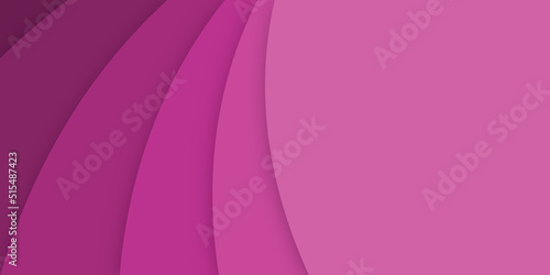 Abstract dark pink paper cut background. Vector illustration.