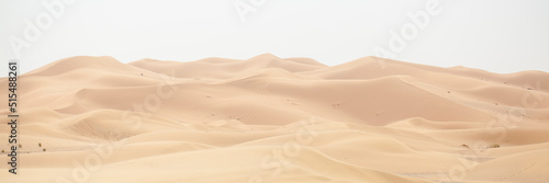 Dunas en el desierto. Merzouga  Marruecos .