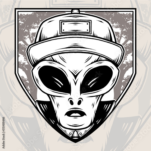 Monochrome Alien Gangsta