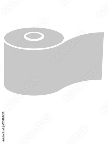 Humor Logo Klopapier Rolle 