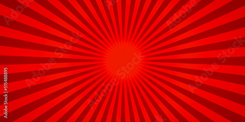 red Colorful radius background for template and banner product background. illustration.