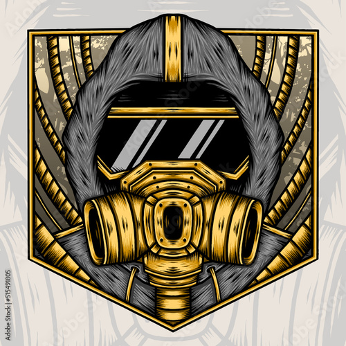 Gas Mask Robot