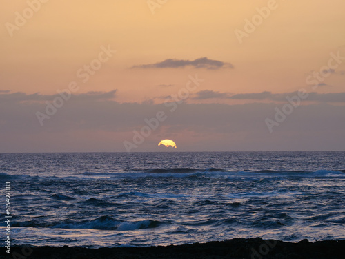 Anochecer en Fuerteventura Corralejo © Alotz