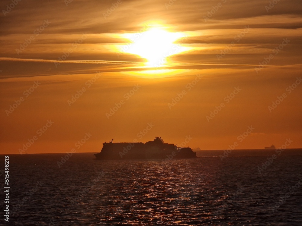 boat at the sea