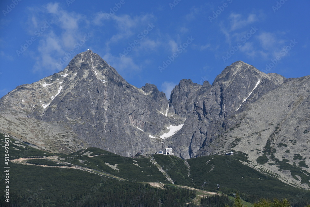 Słowacja, Łomnica, Szczyt, Tatry Wysokie, góra, Słowacja, Łomnica, Szczyt, Tatry Wysokie, góra,