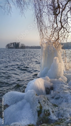 ice on the river