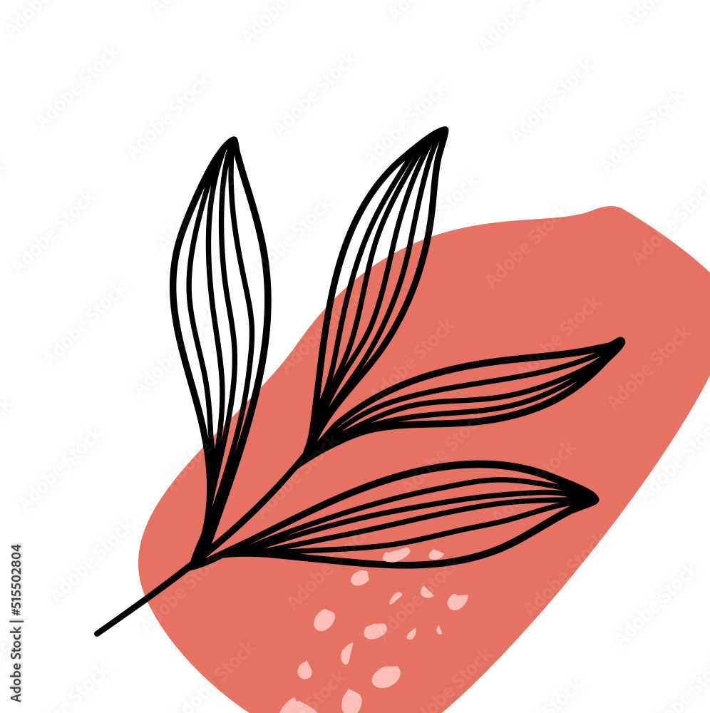 Abstract Leaves Blob Abstract Leaves Blob