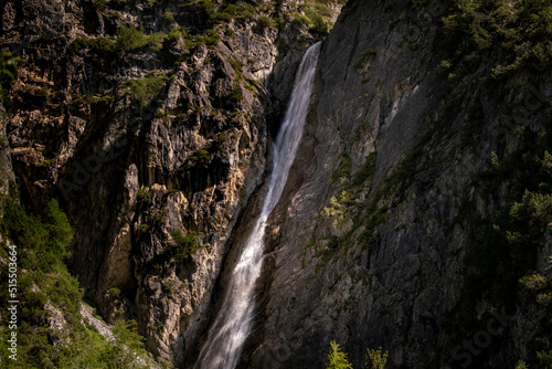 waterfall in mountains © Ronny