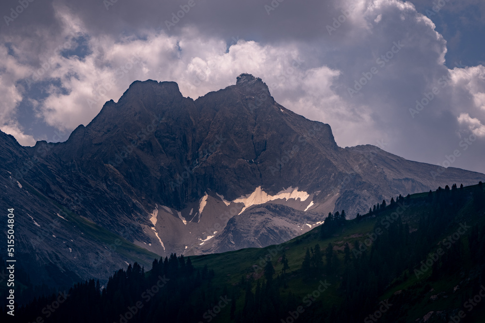 Obraz premium mountains in the morning