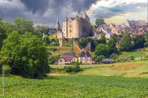 Burg Salignac im Périgord Noir photo