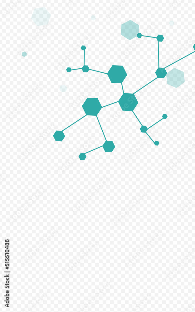 Modern Atom Vector Transparent Background. Modern Atom Vector Transparent Background.