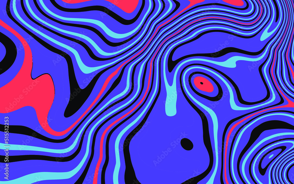 Hippie 1960s-style wallpaper design in a psychedelic trippy mood and bright acidic colors. Hippie 1960s-style wallpaper design in a psychedelic trippy mood and bright acidic colors.