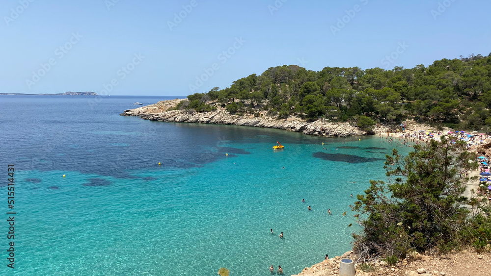 view of the sea from the beach