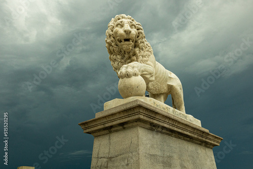Obraz na plátne Bridge of Lions in St Augustine, Florida