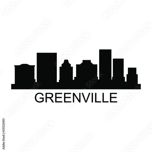 Greenville skyline