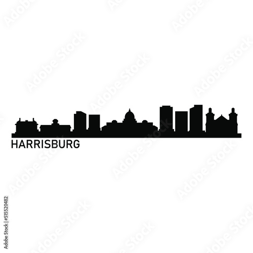 Harrisburg skyline photo
