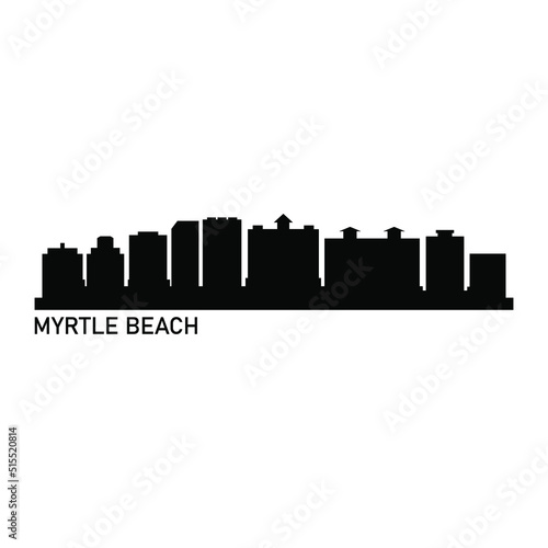 Skyline myrtle beach photo