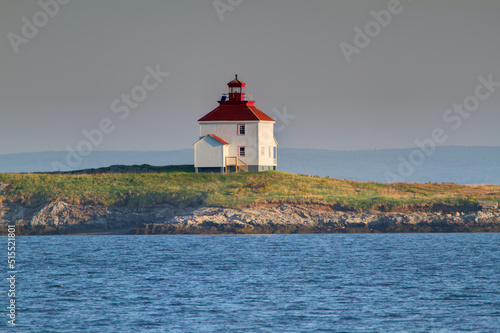 island lighthouse on the coast