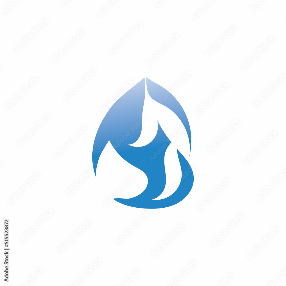 Water drop icon vector illustration design template Water drop icon vector illustration design template