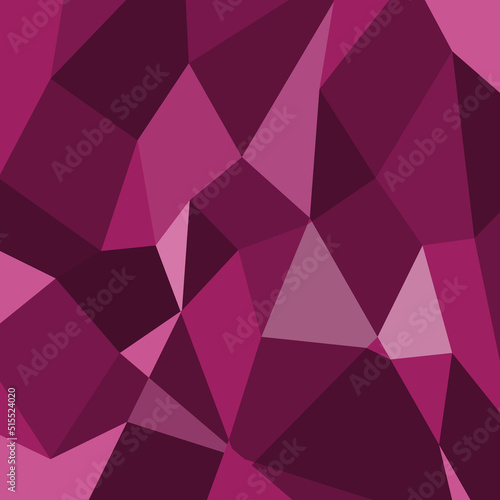 abstract pink and purple Polygon Background. geometric shape low poly style gradient